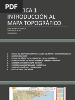 Práctica 1 Introducción Al Mapa Topográfico: Maru Porres de La Haza Jorge Recio Recio Cartografía