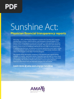 Sunshine Act Brochure