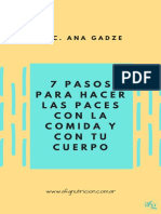 7 Pasos para Hacer Las Paces Con La Comida y Con Tu Cuerpo