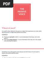 The Passive Voice