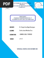 Tarea 5 Farmacodependencia y Clasificacion de Las Drogas de Abuso