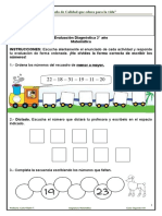 Ev. Diag 2do Año 2023 Matemática