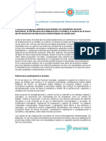 24 de Marzo. Propuestas Pedagógicas para La Semana de Reflexión