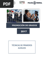 Proceso de Promoción de Grados 2017 Técnicas de Primeros Auxilios