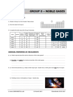 Group 0 - Noble Gases: Introduction & Data