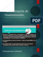 Administración de Mantenimiento 4