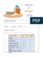 Ejercicio Acadmémico Del Segundo Trimestre