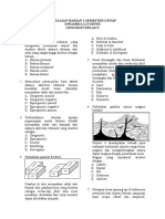 Penilaian Harian 1 Semester Genap Dinamika Litosfer Geografi Kelas X