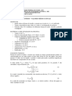 Lab II Sinusódes - Valores Medio e Eficaz - 200W - 2023 - Solução