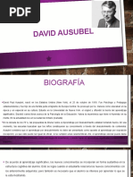 David Ausubel Exposicion