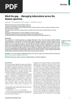 Mind The Gap - Managing Tuberculosis Across The Di