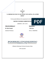 Project On Tata Finance PDF Free