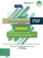 Actividad de Aprendizaje 2. Zonas de Conflicto en México