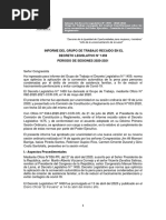 Informe Del Grupo de Trabajo Recaido en El Decreto Legislativo #1459 Periodo de Sesiones 2020-2021