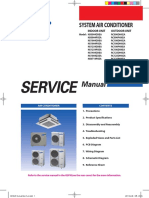 Samsung CAC Global 4 Way Cassette Service Manual