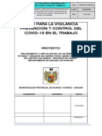 Plan para La Vigilancia Prevencion Y Control Del Covid-19 en El Trabajo