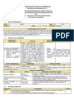 Planificador de Sesión de Aprendizaje: I. Datos Informativos