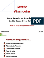 Gestão Financeira - Apresentação