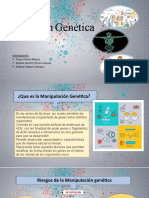 La Manipulacion Genetica-Biologia