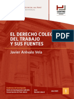 El Derecho Colectivo Del Trabajo Y Sus Fuentes: Javier Arévalo Vela