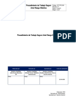 HSE - Pro.006 Procedimiento de Trabajo Seguro Ante Riesgo Eléctrico