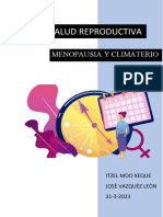 Salud Reproductiva: Menopausia Y Climaterio