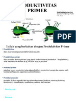  Produktivitas Primer