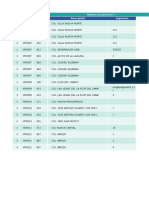 No Proyecto Cod Descripción Segmento: Numero de Proyectos 5