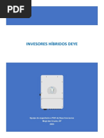 Configurações Inversores Híbridos Deye