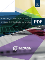 Unidade 1 - Avaliação Educacional