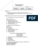 Diagnóstico 1°MEDIO