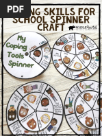 Coping Skills For School Spinner Craft