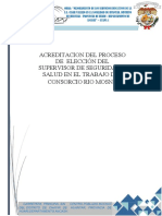 Acreditacion Del Proceso de Elección Del Supervisor de Seguridad Y Salud en El Trabajo Del Consorcio Rio Mosna