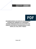 Ministerio Del Ambiente Viceministerio de Desarrollo Estratégico de Los Recursos Naturales Dirección General de Diversidad Biológica