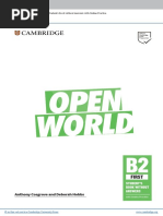 Open World Work Book b2 First