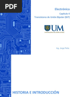 Electrónica: Capítulo 4 Transistores de Unión Bipolar (BJT)