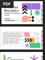 Estadística Descriptiva: Medidas de Tendencia Central