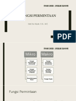 Pert 5 - 6 - Fungsi Permintaan, Penawaran, Keseimbangan