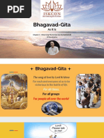 Presentation of Bhagavad-Gita CH 1