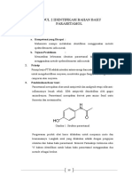 Modul 2 Identifikasi Bahan Baku Parasetamol