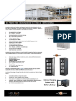 Battery Charger System 125 V Power Utilities FOR CONTAINERISED ELECTRICAL APPLICATIONS