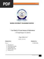 Case Study of Taran Sawan of Nickelodeon: OT Final Project 3-G (MGT) Class: BBA-3-G