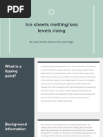 Ice Sheets Melting - Sea Levels Rising