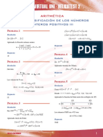 Aritmética: Tema: Clasificación de Los Números Enteros Positivos Iii