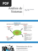 Análisis de Sistemas: Ing. Jorge Fernando López Gil