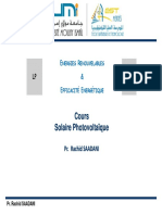 Cours Solaire Photovoltaique - LP - ER2E