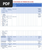 Guia Del Plan Anual de Trabajo de La Jass