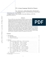 Bloomberggpt: A Large Language Model For Finance: . Co-First Authors