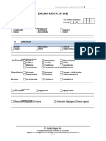 Examen Mental F 003