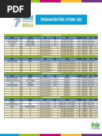 Programación Fútbol Juegos